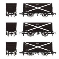 ACC2831 Accurascale P7 Hopper - NCB Black with white cross